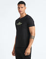 Flying Machine Cotton Glow In The Dark T-Shirt