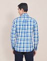 U.S. Polo Assn. Spread Collar Plaid Check Casual Shirt