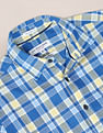 U.S. Polo Assn. Spread Collar Plaid Check Casual Shirt