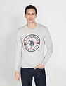 U.S. Polo Assn. Denim Co. Crew Neck Graphic Print Sweater