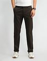 Arrow Sports Regular Fit Twill Trousers