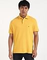 Tommy Hilfiger Solid Regular-Fit Cotton Polo Shirt
