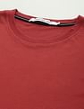 Calvin Klein Curved Hem Badge Logo T-Shirt