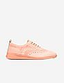 Cole Haan Women Light Pink ZERØGRAND Wingtip Oxford Sneakers
