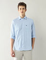 Arrow Sport Slim Fit All Over Printed Shirt
