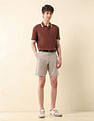 U.S. Polo Assn. Mid Rise Slim Fit Chino Shorts