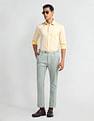 Arrow Geometric Pattern Slim Fit Shirt