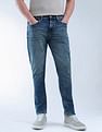 Flying Machine Slash Slim Tapered Fit Flex Knit Max Jeans