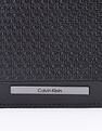 Calvin Klein Logo Black Leather Bi-Fold Wallet