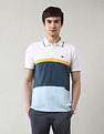 Arrow Sport Colourblocked Regular Fit Polo Shirt