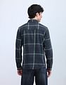 Flying Machine Grid Tattersall Checked Twill Shirt