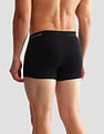 USPA Innerwear Anti Microbial Printed OET14 Trunks - Pack Of 3