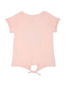 U.S. Polo Assn. Kids Girls Tie Up Cotton T-Shirt
