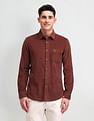 U.S. Polo Assn. Denim Co. Textured Slim Fit Shirt