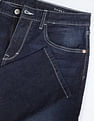 Flying Machine Slash Slim Tapered Fit Whiskered Jeans