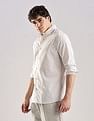 Calvin Klein Jeans Vertical Stripes Slim Fit Plain Woven Shirt