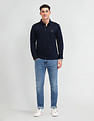 U.S. Polo Assn. Denim Co. Muscle Fit Solid Polo Shirt