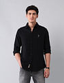 U.S. Polo Assn. Denim Co. Pure Cotton Regular Fit Dobby Shirt