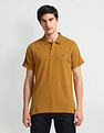 Arrow Sports Contrast Tape Cotton Polo Shirt