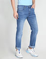 Flying Machine Relaxed Straight Fit Mid Rise Jeans