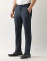 Arrow Sport Solid Mid Rise Autoflex Trousers