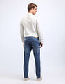 Flying Machine Slash Slim Tapered Mid Rise Jeans