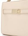 Tommy Hilfiger Solid Beige Pu Sling Bag
