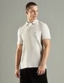 Tommy Hilfiger Solid Regular Fit Cotton Polo T-Shirt
