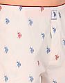 USPA Innerwear Signature Logo Print Cotton I710 Boxers - Pack Of 1