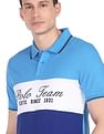AD by Arvind Colour Block Sporty Polo Shirt