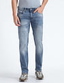 Flying Machine Mid Rise Freddie Slim Straight Jeans