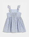 Tommy Hilfiger Kids Girls Striped Regular-Fit Cotton Dresses
