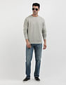 Calvin Klein Jeans Check Pattern Sweater