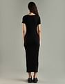 Tommy Hilfiger Cotton Crew Neck Bodycon Dress