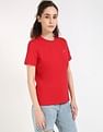 Tommy Hilfiger Solid Regular-Fit Cotton T-Shirt