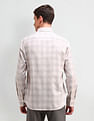 Arrow Slim Fit Textured Pattern Shirt