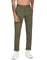 Flying Machine Super Slim Fit Twill Casual Trousers
