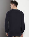 Tommy Hilfiger Striped Hem Cotton Sweater