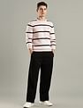 Tommy Hilfiger Striped Regular-Fit Cotton Sweater