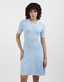 Tommy Hilfiger Striped Collar Polo Dress