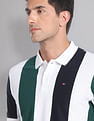 AD by Arvind Vertical Stripe COOL-IT Real Deal Polo Shirt
