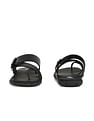 U.S. Polo Assn. Buckle Strap Leather Slippers