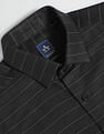 Arrow Horizontal Stripe Cotton Shirt