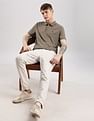 Calvin Klein Jeans Solid Regular Fit Cotton Polo Shirt