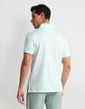 Arrow Patterned Knit Regular Fit Polo Shirt