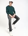 Tommy Hilfiger Solid Regular-Fit Cotton Sweater