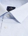 Arrow Grid Tattersall Checked Cotton Shirt