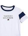 Tommy Hilfiger Kids Boys Logo Regular-Fit Cotton T-Shirt
