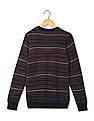 U.S. Polo Assn. Kids Boys Patterned Knit Wool Sweater
