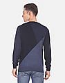 U.S. Polo Assn. V-Neck Panelled Sweater